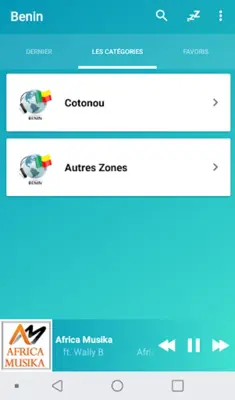 Radio Benin android App screenshot 3